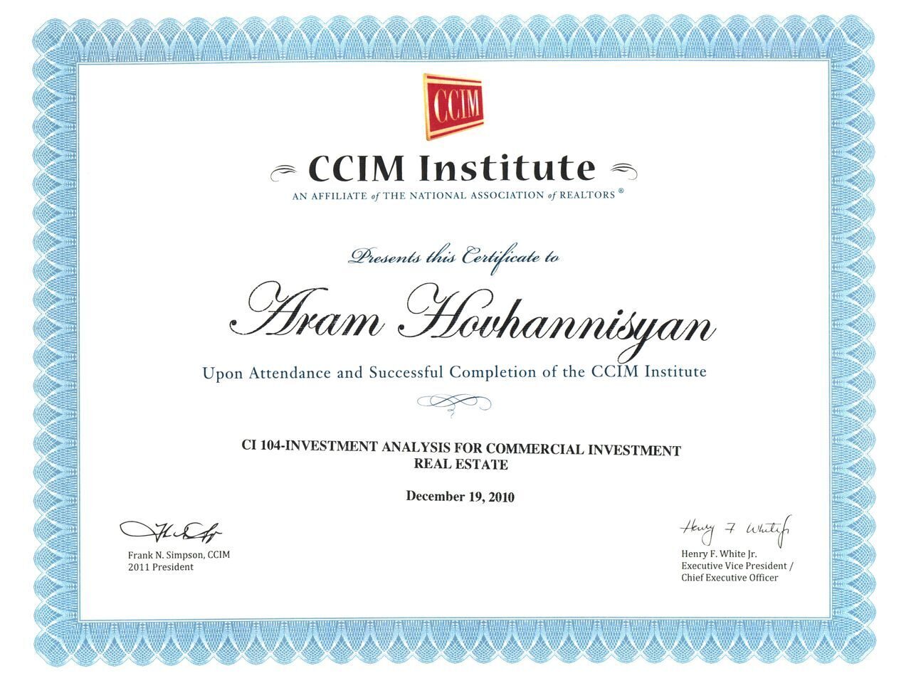 CCIM-104 Aram